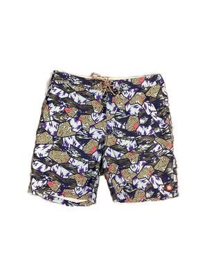 Element Chillin Origins Mens Hybrid Board Shorts 38 Abstract Retro Print Swim